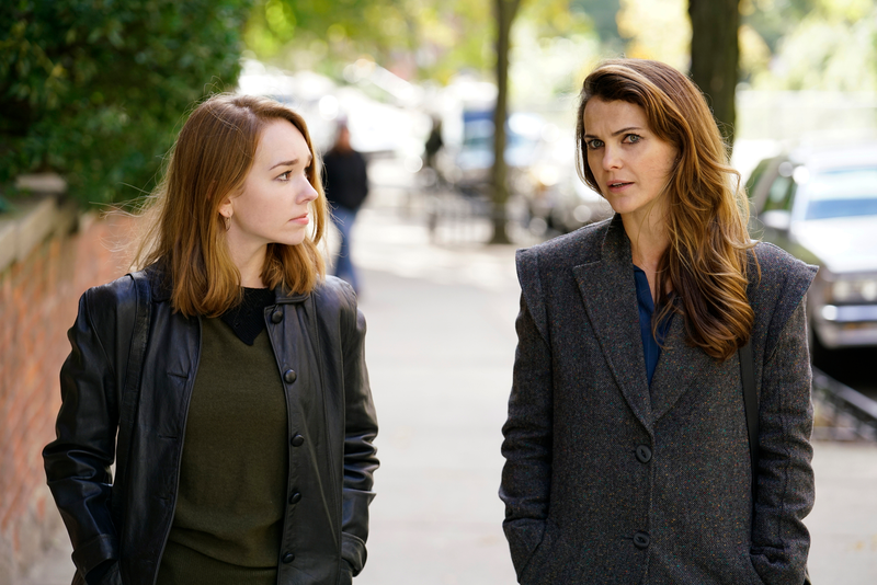 Holly Taylor (left), Keri Russell